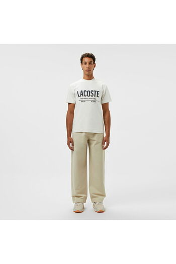 Lacoste Men's Relaxed Fit Beige Pants