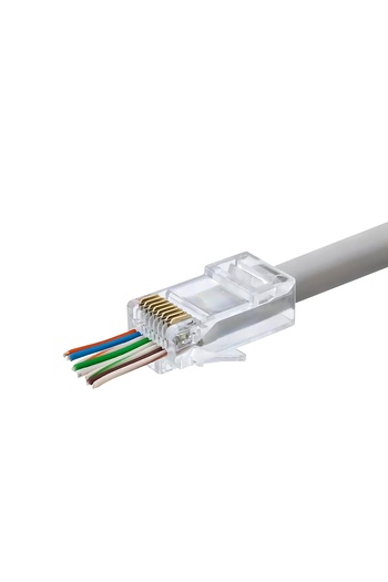 MN6 Mn116F Cat6 Jack/60 Pcs-Ez New Generation Rj45 Connector-8P/8C Open End Socket/Rj45 Jack