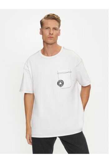 Converse Ανδρικό T-Shirt 10027256-A04 Λευκό