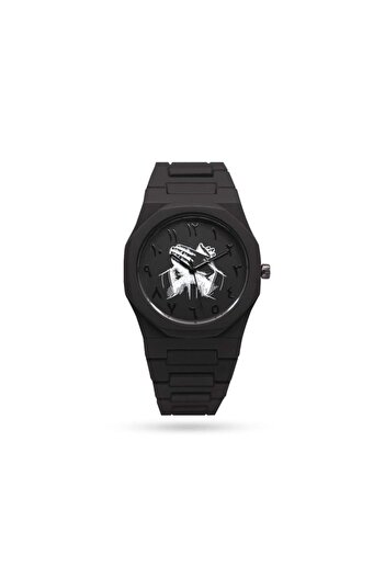 benon Men's Carbon Watch with Arabic Numbers