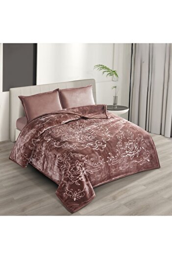 SNOOZYL Soft textured double winter blanket, 6 kg, size 200*230 cm