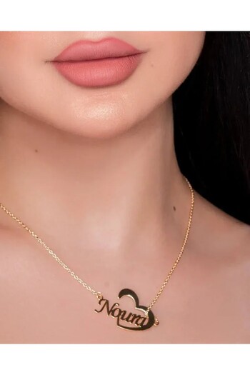 Black Season Heart Necklace | Gold or Silver Plated | Black Season