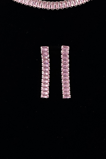 MOSSMOUR Baget Zircon Stone Colorful Earrings