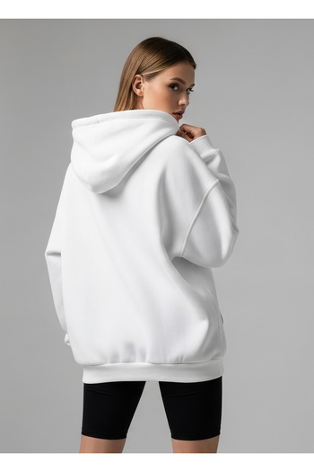 Bheka Concept Heart Rowing Printed Oversize Hooded Unisex Sweatshirt Hoodie
