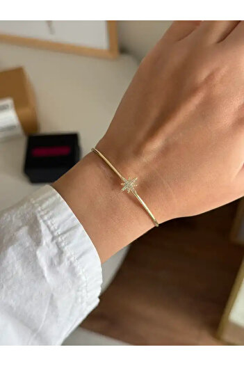 RoseandRoses Ajda Design Figured Elegant Bracelet Gold Color 8
