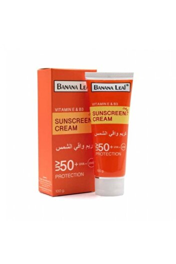 Banana Leaf Sunscreen Cream SPF 50+, 100 gm