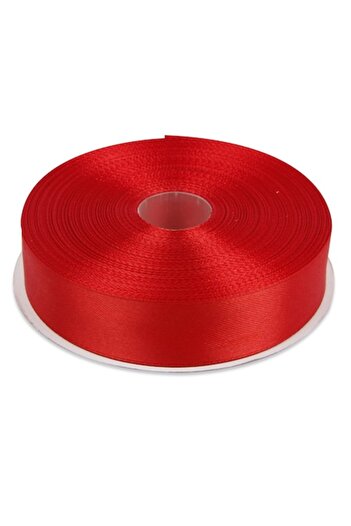 Creativ Deco Plus Satin Ribbon 2.5 cm Width, Red Color, 22 m Roll
