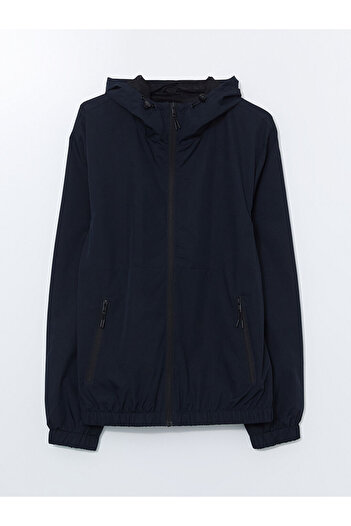 LC Waikiki Xside Men's Standard Fit Plus Size Hooded Raincoat