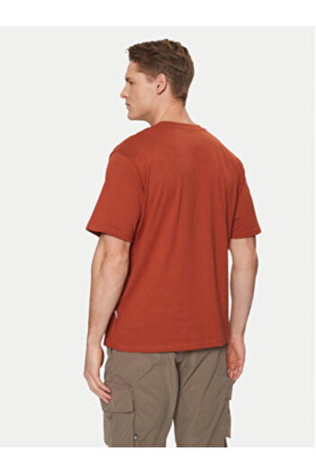 Jack & Jones Ανδρικό T-Shirt Jack Jones 12273400 Καφέ