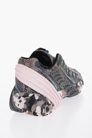 Diesel Camo Prototype Low Sneakers With Rubber Application