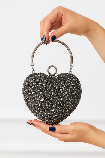 Çanta Trend Heart Evening Bag