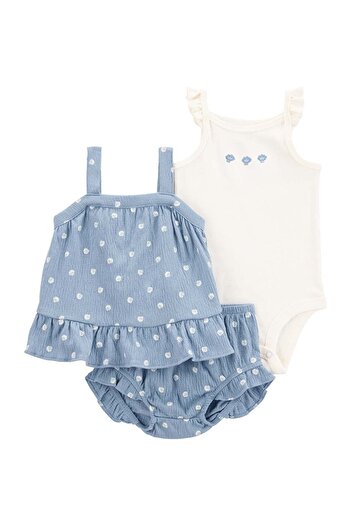 LC Waikiki Baby Girl Top and Bottom