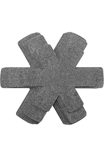 Generic Pot and Pan Protectors, Set of 12 and 3 Different Size, Pot Dividers Pads/Stacking Pan Protectors/Pa