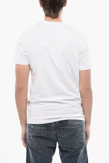 Diesel Solid Color T-Diegor New Industries Crew-Neck T-Shirt