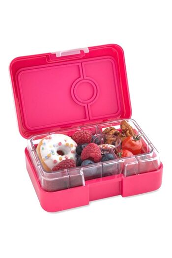 Generic Yumbox Lotus Pink MiniSnack - 3 Comp