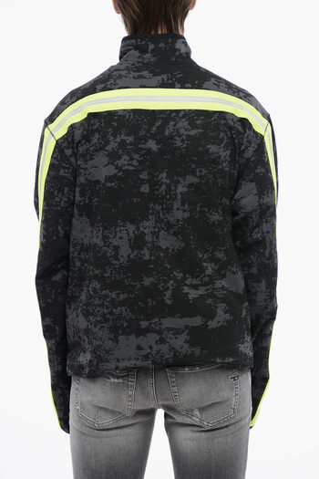 Diesel Red Tag Sport Camouflage Amwt-Byron-Wt13 Jacket With Reflect