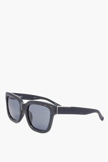 Linda Farrow Phillip Lim Marble Effect Wayfarer Sunglasses