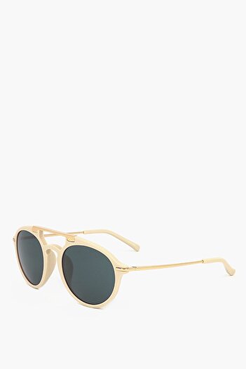Linda Farrow Dries Van Noten Aviator Sunglasses With Metal Detail