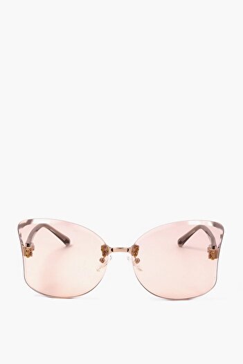 Linda Farrow No 21 Butterfly Sunglasses With Full-Lens Design