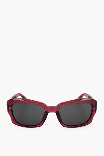 Linda Farrow Dries Van Noten Rectangular Sunglasses With Plastic Frame