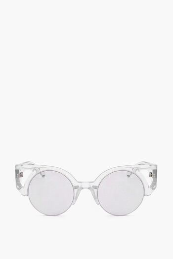 Linda Farrow Erdem Cat-Eye Sunglasses With Transparent Frame