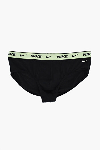 Nike Set 3 Pairs Of Stretch Cotton Briefs With Logoed Elastic Ban