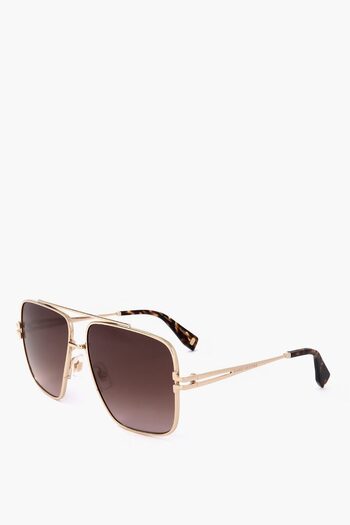 Marc Jacobs Runaway Aviator Sunglasses With Gradient Lenses