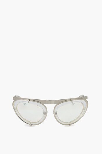 Linda Farrow Erdem Cat-Eye Sunglasses With Metal Frame