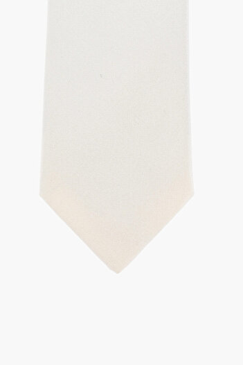 Corneliani Cc Collection Silk Satin Slim Tie