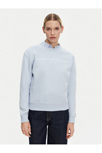 Tommy Hilfiger Γυναικείο Φούτερ WW0WW39791 Μπλε