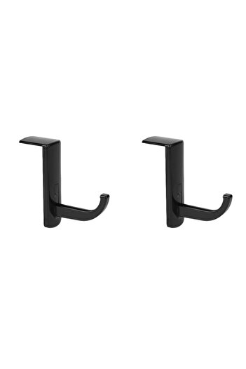 Choice3 Style A Black 2PCS 5-1PCS Universal Headphone Stand Adhesive Headphone Wall Mount Hanger Hook Headse