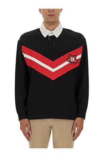 Hugo Boss Polo Shirt With College Style Logo