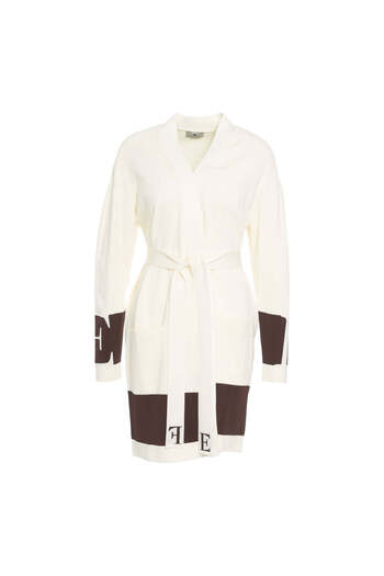Elisabetta Franchi Cardigan with waist belt