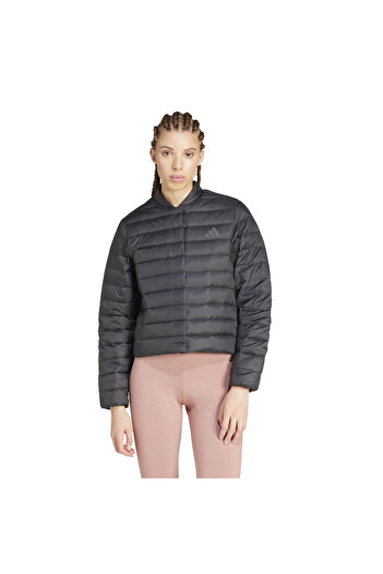 adidas Women's Black W Helionic L J Coat Jd1087
