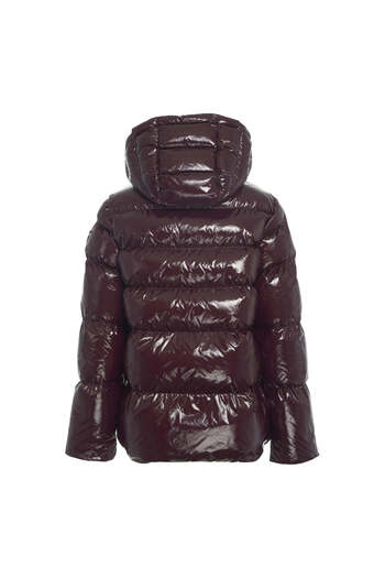 PİNKO Quilted down jacket with hood