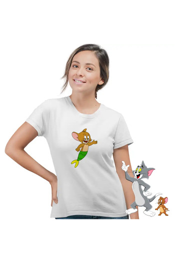 OEM Tricou Femei Tom si Jerry Sirena