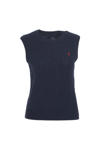 Ralph Lauren Top tricotat cu model împletit