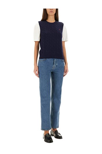 Ralph Lauren Vestă împletită
