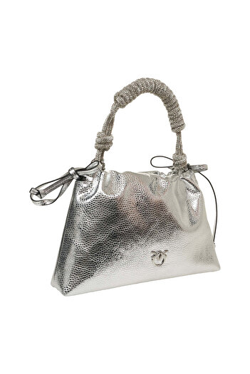 PİNKO Handbag with rhinestones
