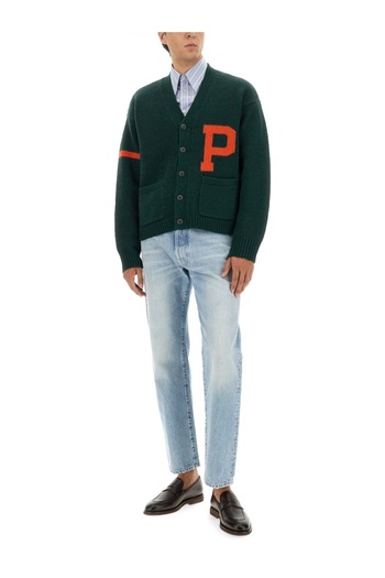 Ralph Lauren Cardigan With Maxi Letter