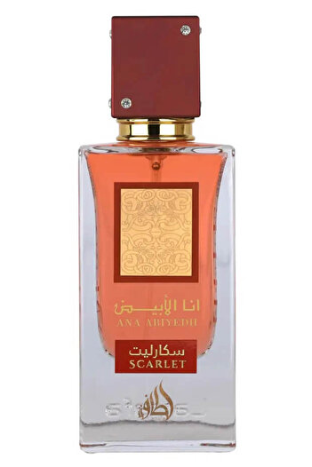 lattafa Ana Abiyedh Scarlet by 60 ml - Original Arab Perfume Dubai