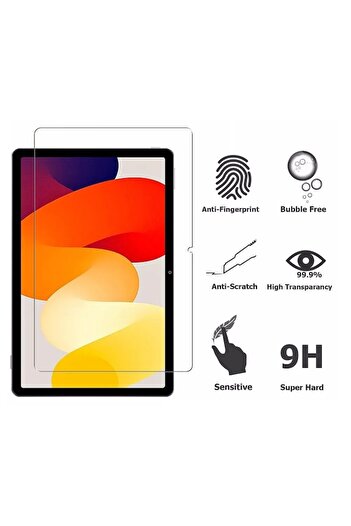 Optim Solution Folie Protectie Tableta pentru Xiaomi Redmi Pad SE din Sticla Securizata, Transparent