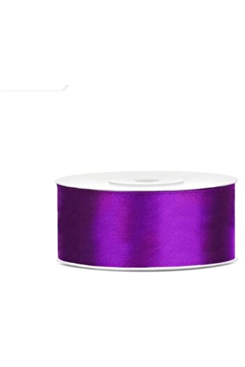 OEM Panglică de satin, lățime 5 cm, 1 rolă 22,9 m violet