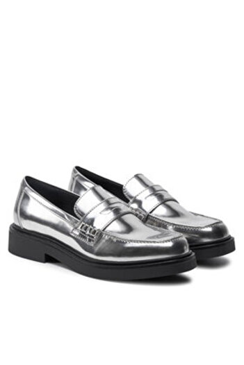 Aldo γυναικεία μοκασίνια 13838579 ασημί