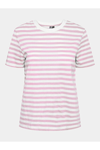 PIECES Γυναικείο T-Shirt 17146339 Ροζ