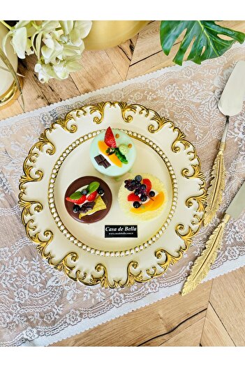CASA DE BELLA Valonia Valonia Gold Large Size Presentation Service 34cm