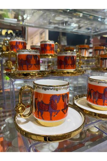 Paçi Florantine Coffee Cup Set