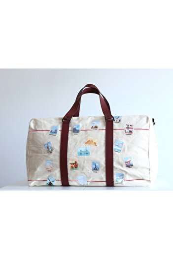 SOL28 Travel Weekender travel bag L with Printed