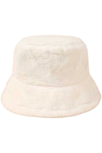 Mood Agenda Women's Adjustable Plush Bucket Hat
