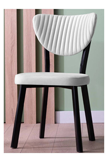 Desire Mar Chair 2 Pieces Set, Cafe, Restaurant, Kitchen, Living Room, Metal, Babyface Textile